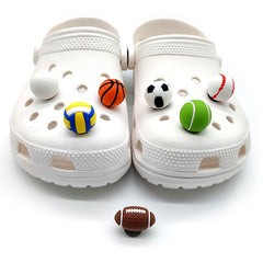 3D Golf Football Charm Shoes Decoration Birthday Party Sandals Slippers