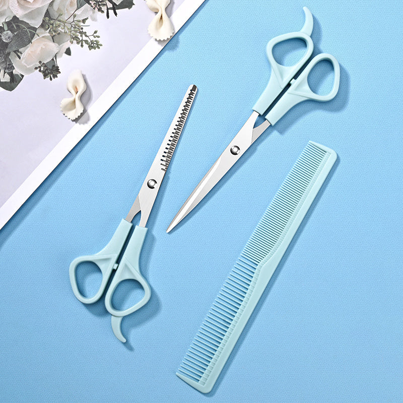 Hair Cutting Scissors with Bangs Thinning Broken Hair Tooth Scissors