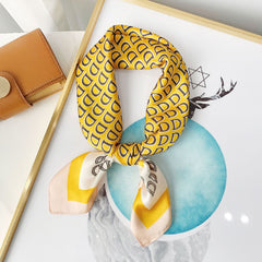D Print Scarf Block Square Neckerchief Sunscreen Shawl