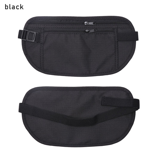 Cloth Waist Bag Travel Pouch Hidden Wallet Passport Money Waist Belt Bag