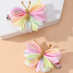 Girls Butterfly Hair Clip Side Clip Headwear Hair Accessories