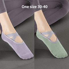 Gripper Yoga Socks Anti Skid for Yoga Pilates Barre Ballet
