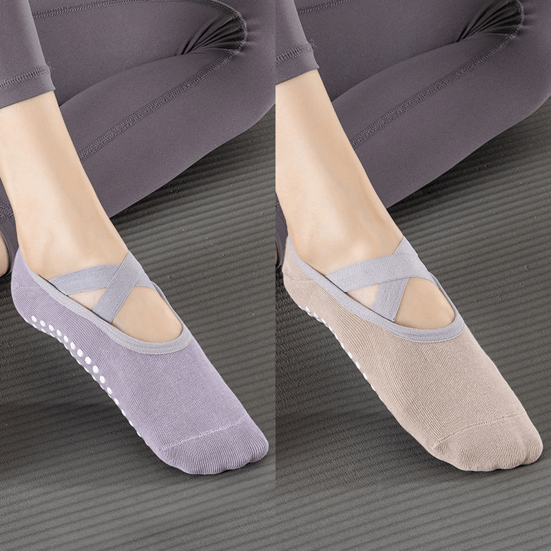Gripper Yoga Socks Anti Skid for Yoga Pilates Barre Ballet