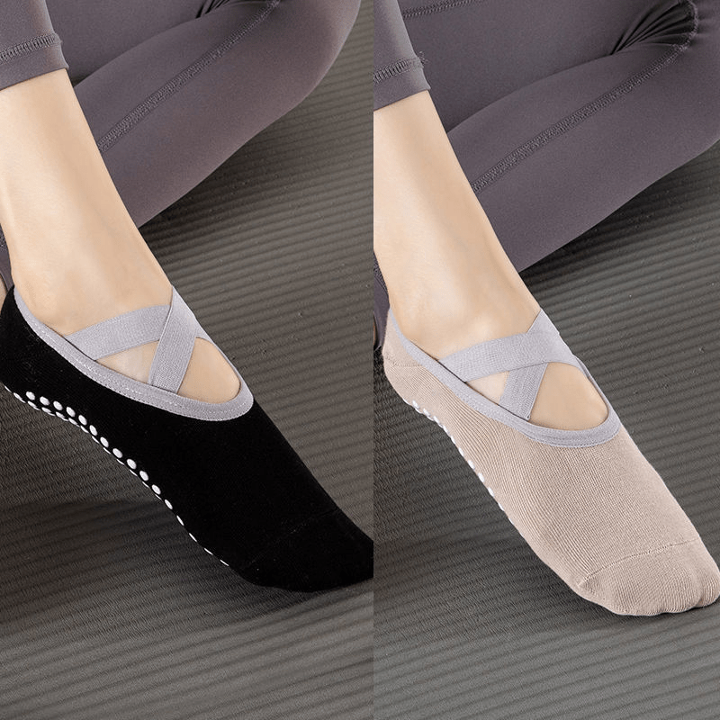 Gripper Yoga Socks Anti Skid for Yoga Pilates Barre Ballet