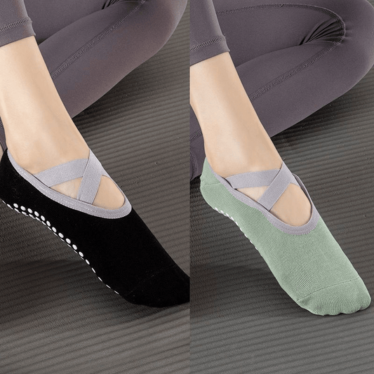 Gripper Yoga Socks Anti Skid for Yoga Pilates Barre Ballet
