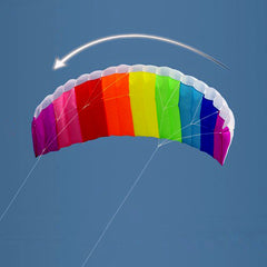 1.4m Double Line Parafoil Kite Set - Power Braid - Kitesurf Beach