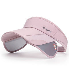 Adjustable Sun Visor Golf Hat For Women UV Protection
