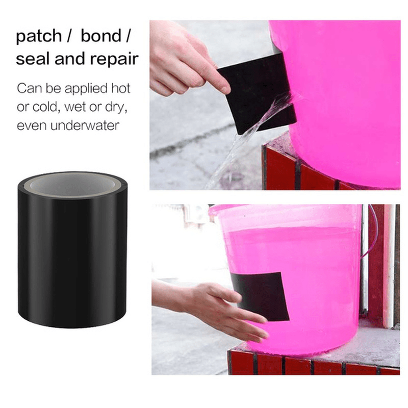 Strong Fiber Waterproof Tape Self Fix Adhesive Duct Tape