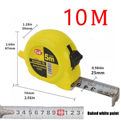3m 5m 10m Tape Measure Metric Steel Measuring Ruler Distance Measuring Tape