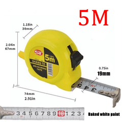 3m 5m 10m Tape Measure Metric Steel Measuring Ruler Distance Measuring Tape