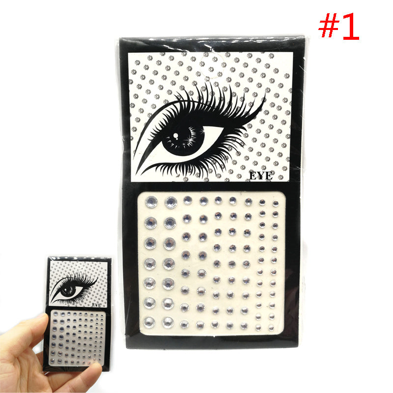 Mermaid Teardrop Glitter 3D Temporary Tattoo