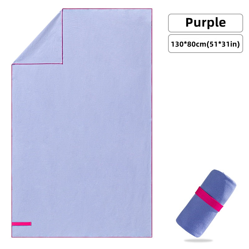 Quick Dry Swimming Towel for Kids and Adults - Lightweight and Absorbent