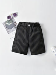 Boys Striped Shorts for Summer Holiday Party
