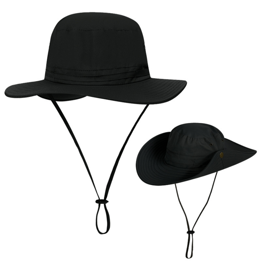 UV Protection Waterproof Wide Brim Hat for Outdoor Activities