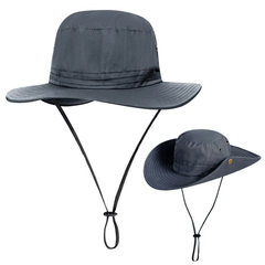 UV Protection Waterproof Wide Brim Hat for Outdoor Activities