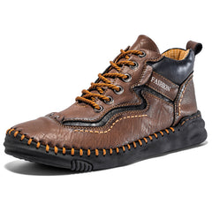 Men's Vintage Outdoor Boots Lace Up Ankle Sneakers