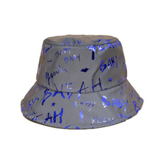 Graffiti Print Bucket Hat Quick drying Sun Hat