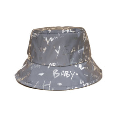 Graffiti Print Bucket Hat Quick drying Sun Hat
