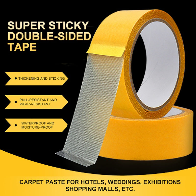 Double Sided Tape Heavy Duty 10m Waterproof Adhesive High Viscosity No Residue