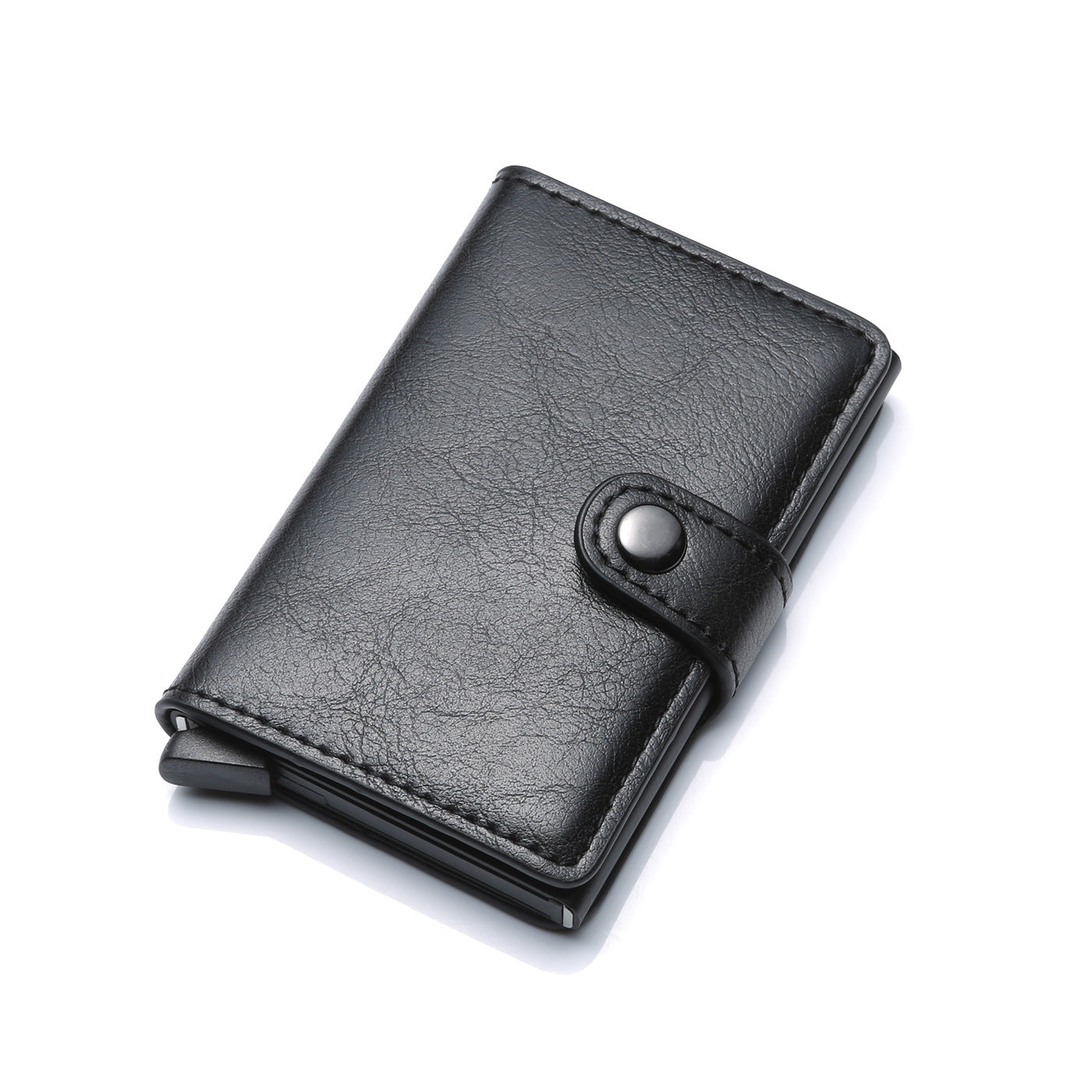 Leather Card Wallet Money Clip Pocket Wallet Purse Men Credit Card Holder
