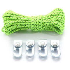 Easy Tighten Rope Kit For Camping Automatic Lock Hooks Tent Accessories