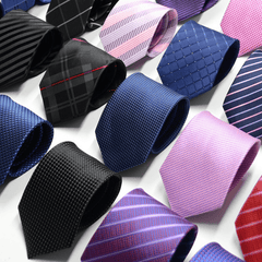 Men's Business Stripe Jacquard Tie