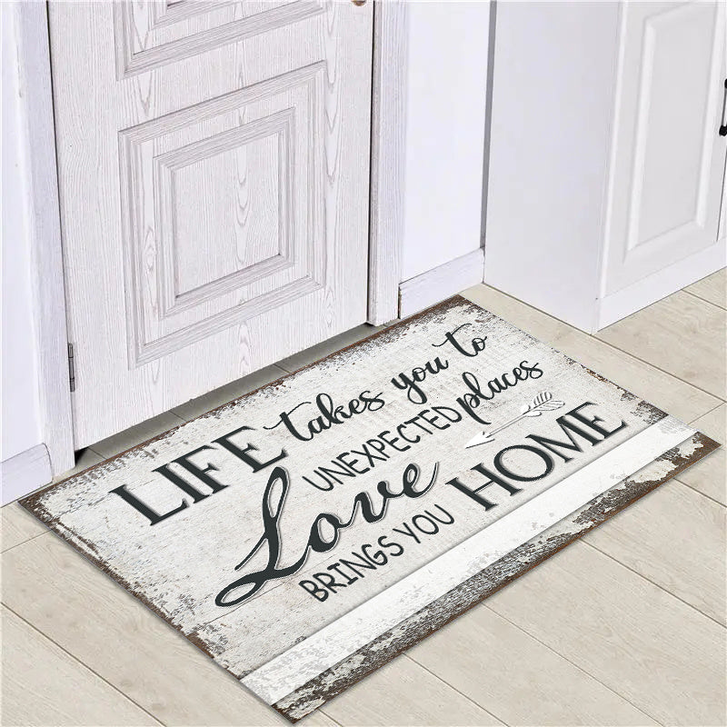 Printed Rug: Washable and Stylish