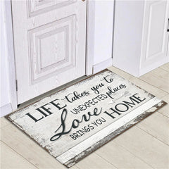 Printed Rug: Washable and Stylish
