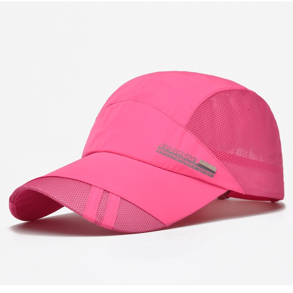 Mesh Baseball Cap Quick Drying Sun Hat