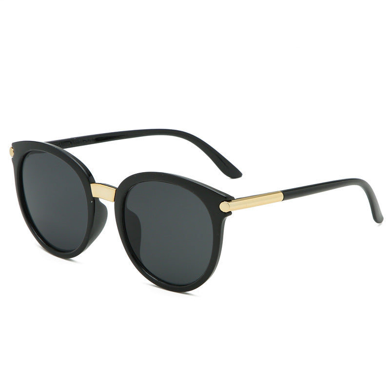 Vintage Round Sunglasses Women Stylish Sunshade Eyewear