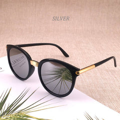 Vintage Round Sunglasses Women Stylish Sunshade Eyewear