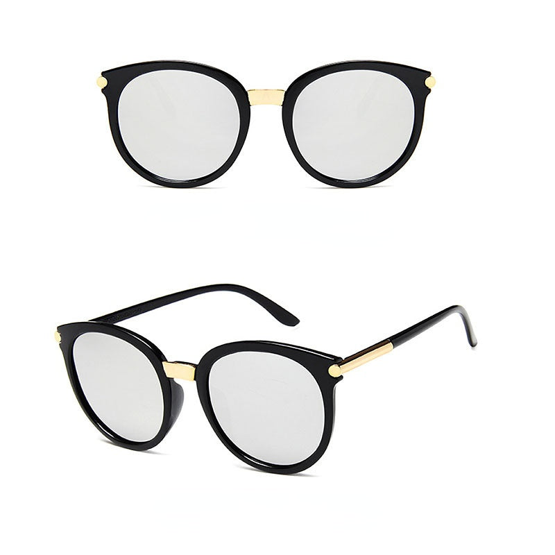 Vintage Round Sunglasses Women Stylish Sunshade Eyewear