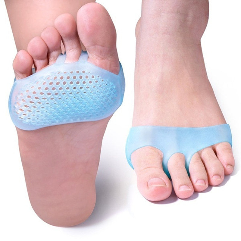Honeycomb Silicone Forefoot Pads for Night and Home Use