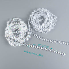 3m Pearl Beads Chain Garland Wedding Flower Decoration