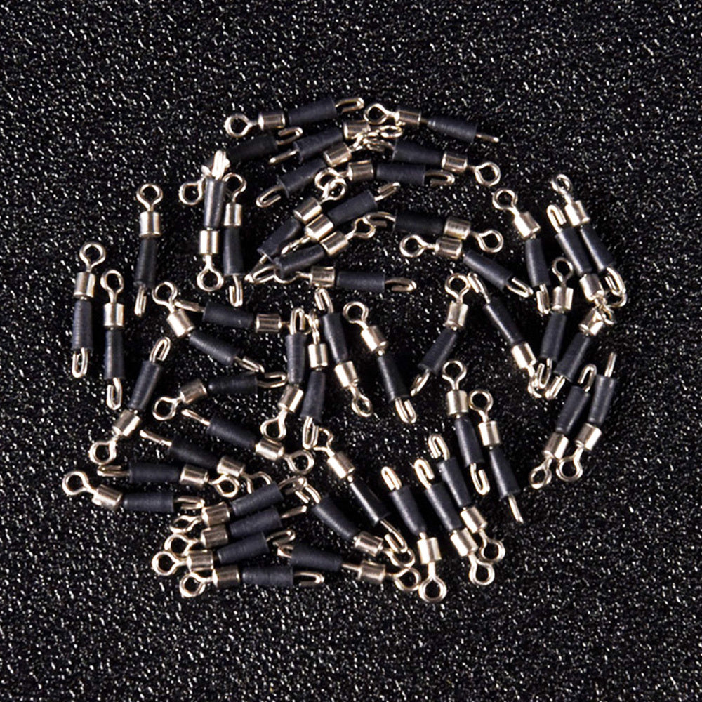 1pc Fishing Hooks Connector Ball Bearing Swivels Fishing Snap Swivels