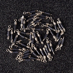 1pc Fishing Hooks Connector Ball Bearing Swivels Fishing Snap Swivels