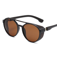 Men's Retro Round Sunglasses UV Protection Sunglasses