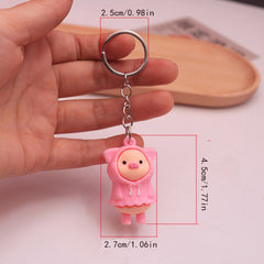 Pig Doll Key Ring Holiday Party Small Gift Key Ring