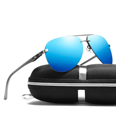 Classic Metal Frame Driving Sunglasses for Men and Women