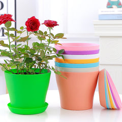 5pcs Flower Pot Planters for Home Garden Decor