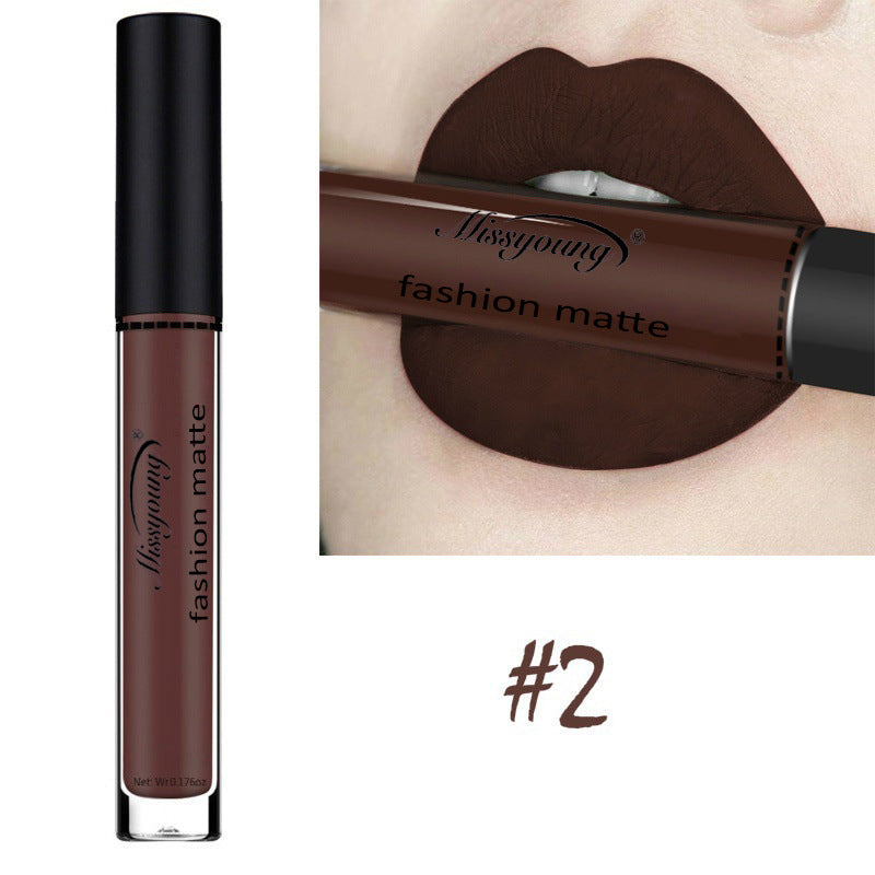 Matte Liquid Lipstick Long Lasting Non Sticky Plumping Lip Gloss