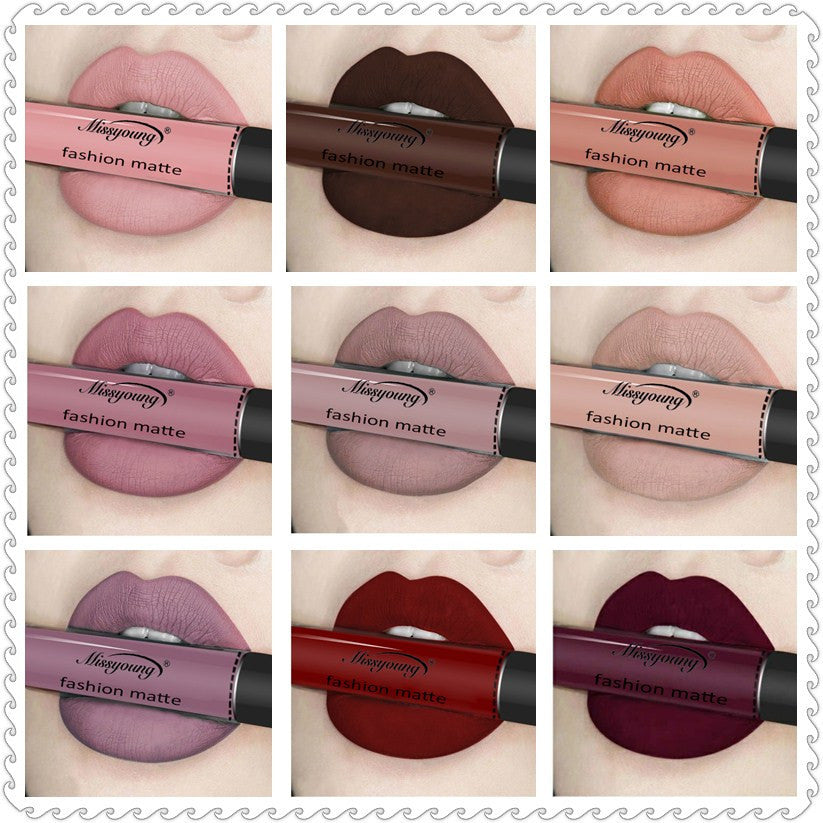 Matte Liquid Lipstick Long Lasting Non Sticky Plumping Lip Gloss