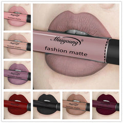Matte Liquid Lipstick Long Lasting Non Sticky Plumping Lip Gloss