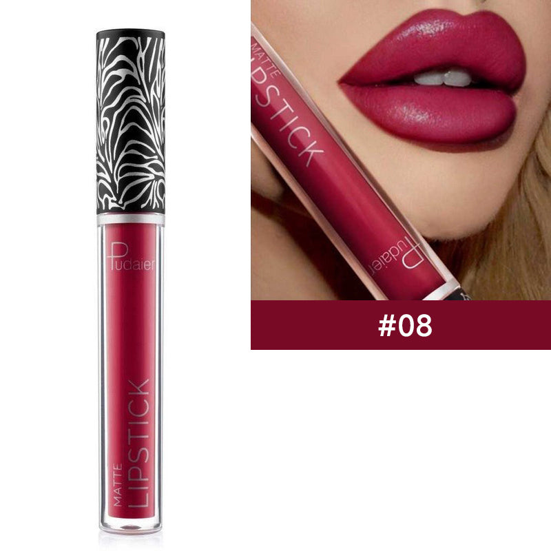 Matte Liquid Lipstick Set with High Pigment - Waterproof and Long Lasting