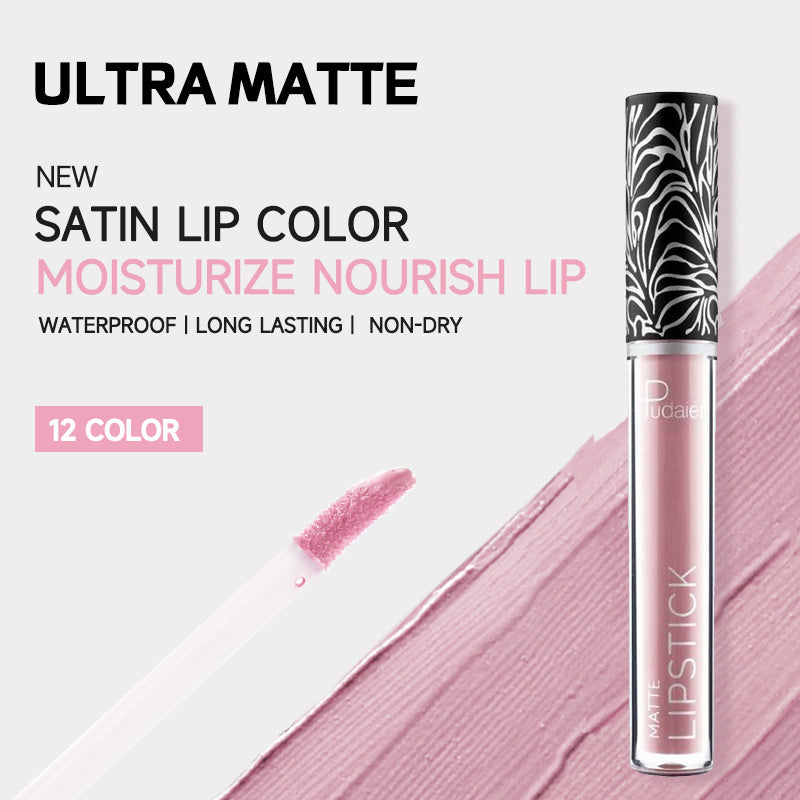 Matte Liquid Lipstick Set with High Pigment - Waterproof and Long Lasting