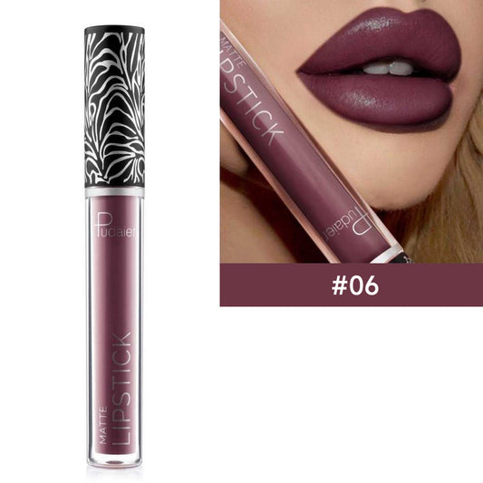 Matte Liquid Lipstick Set with High Pigment - Waterproof and Long Lasting