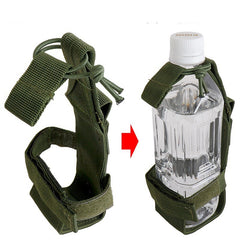 Tactical Water Bottle Pouch with MOLLE System Lightweight