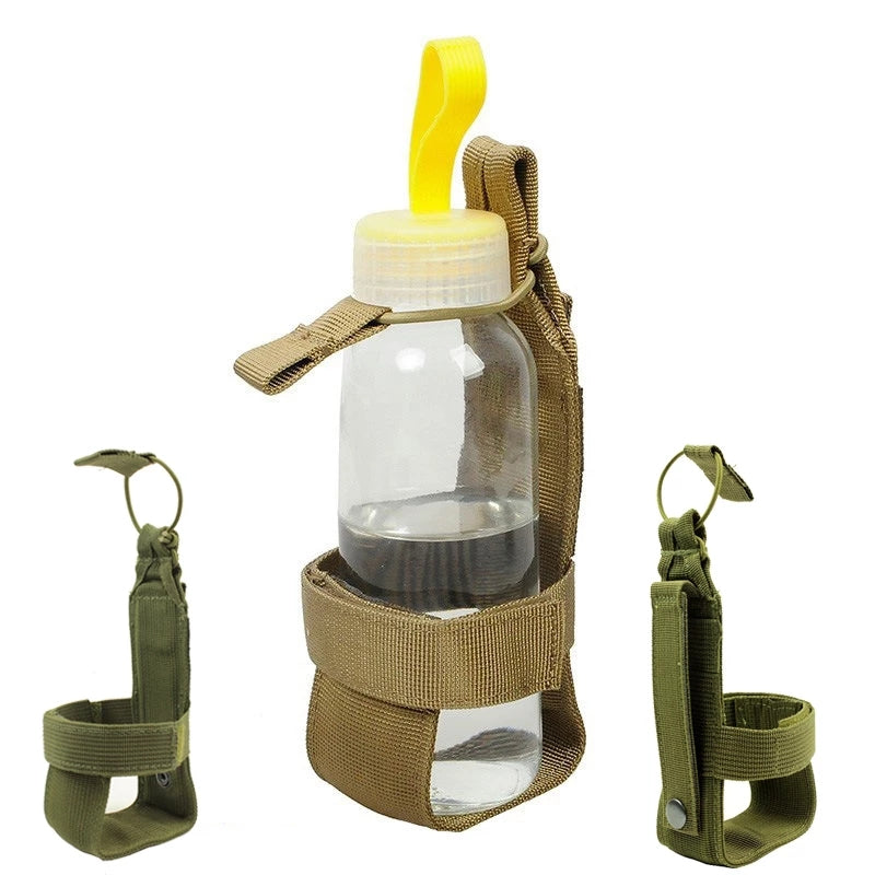 Military Nylon Tactical Molle Water Bottle Pouch for Outdoor Travel & Sport
