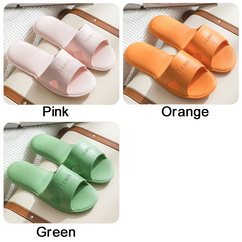 Flat Foldable Slides Lightweight Easy Pack Travel Hotel Shoes Non Slip