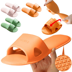 Flat Foldable Slides Lightweight Easy Pack Travel Hotel Shoes Non Slip